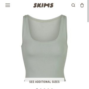 ISO Cotton Jersey Tank - SKIMS